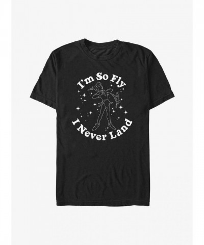 Disney Tinker Bell I'm So Fly Extra Soft Cotton T-Shirt - Men's Black
