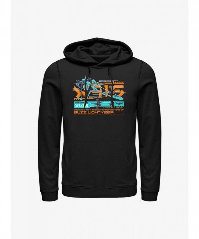 Disney Pixar Lightyear XL15 Unisex Hoodie - Black