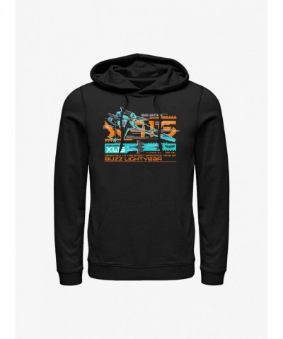 Disney Pixar Lightyear XL15 Unisex Hoodie - Black