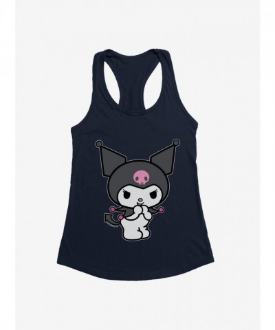 Kuromi Evil Giggle Girl's Lightweight Cotton Polyester Tee