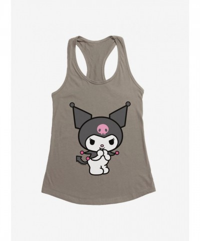 Kuromi Evil Giggle Girl's Lightweight Cotton Polyester Tee
