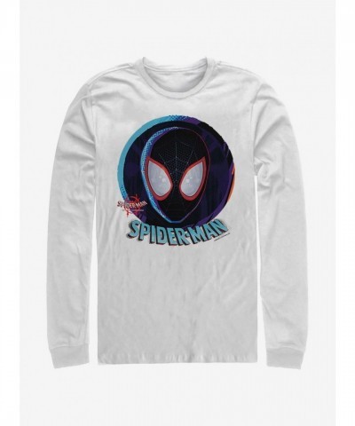 Marvel Central Spider-Man Long Sleeve Men's T-Shirt - White