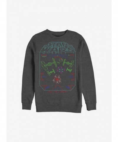 Star Wars Grey Standing Crew Sweatshirt for Men
