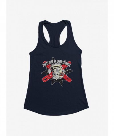 SpongeBob Party-Inspired Girls' Cotton Tank Top
