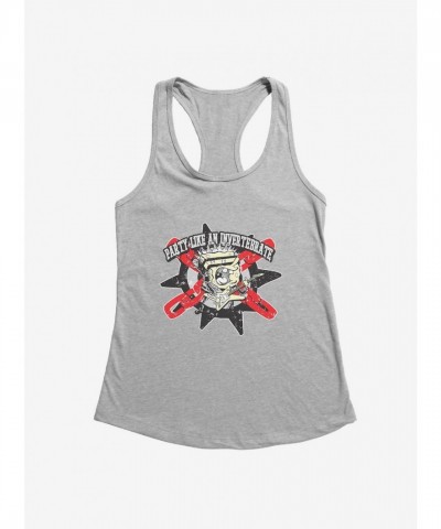 SpongeBob Party-Inspired Girls' Cotton Tank Top