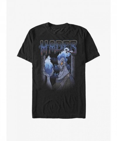 Disney's Flame On Hercules Hades T-Shirt - Men's Black