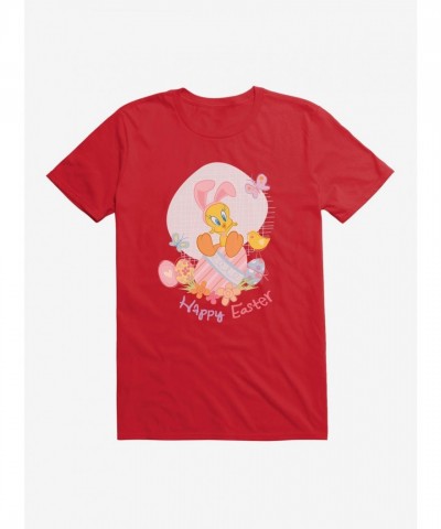 Looney Tunes Easter Tweety Men's Soft Cotton T-Shirt