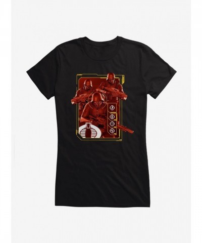 G.I. Joe Cobra Troopers Scan Card Graphic Tee for Girls