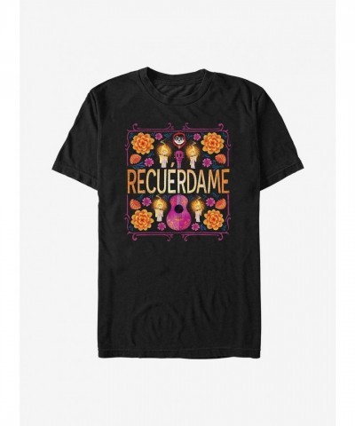 Disney Pixar Coco Remember Me Men's Lightweight Cotton T-Shirt