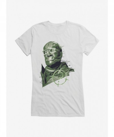 Batman Green Face Lightweight Tee for Girls