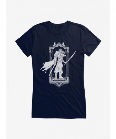 D&D Heroes Stand Girls T-Shirt - Junior Sizes