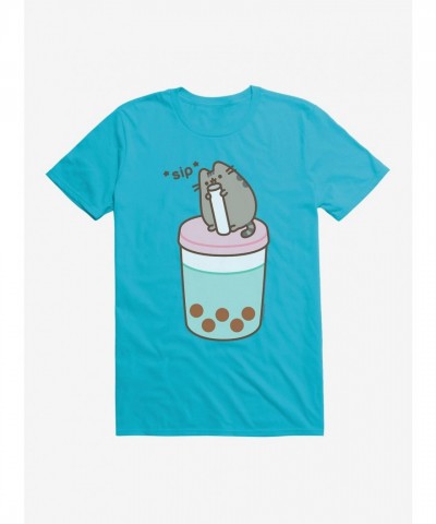 Pusheen Boba Tea Lover Unisex Tee