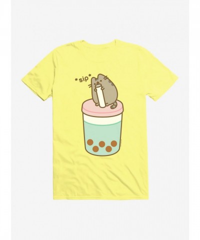 Pusheen Boba Tea Lover Unisex Tee