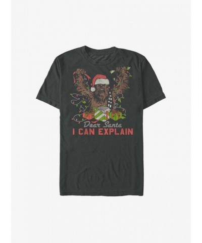 Star Wars Grey Santa Chewbacca Unisex T-Shirt