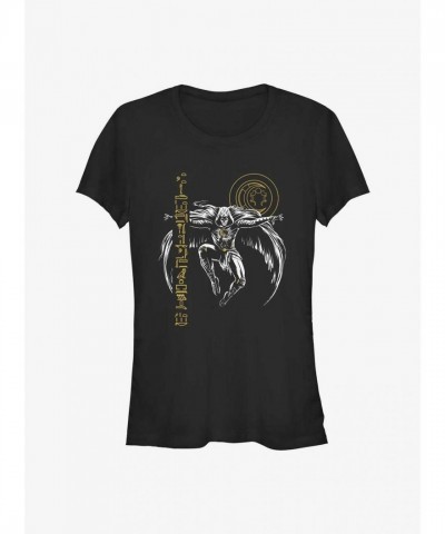 Marvel Moon Knight Graphic Tee for Girls - Black