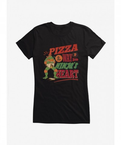 Teenage Mutant Ninja Turtles Heart Design Girls T-Shirt
