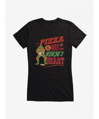 Teenage Mutant Ninja Turtles Heart Design Girls T-Shirt