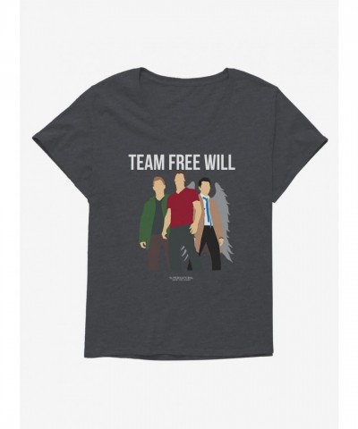 Supernatural Free Will Girls Plus Size Comfortable T-Shirt