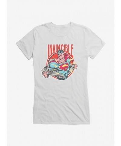 Superman Invincible Hero T-Shirt for Girls by DC Comics