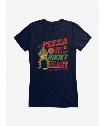 Teenage Mutant Ninja Turtles Heart Design Girls T-Shirt