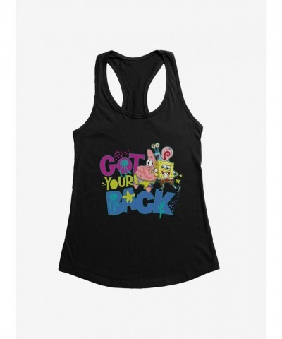 SpongeBob SquarePants Girls Cotton Blend Tank Top
