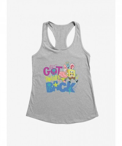 SpongeBob SquarePants Girls Cotton Blend Tank Top