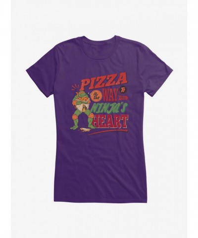 Teenage Mutant Ninja Turtles Heart Design Girls T-Shirt