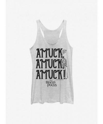 Disney Hocus Pocus Inspired Girls Tank Top - White
