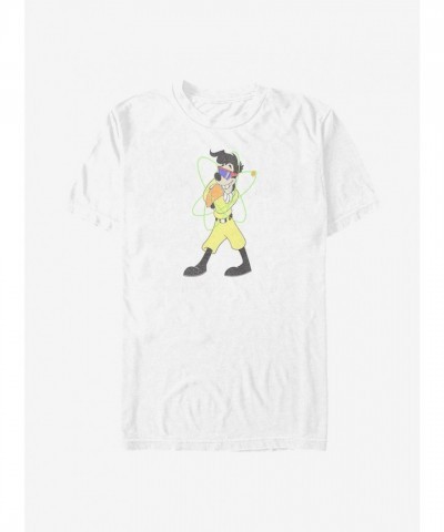 Disney Goofy Movie Graphic Powerline T-Shirt - Men's White