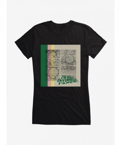 Casper Girls T-Shirt - Friendly Ghost Design, Lightweight Comfort