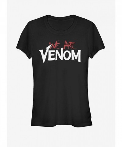 Marvel We Are Venom Movie Girls T-Shirt - Black