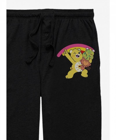 Comfortable Care Bears Funshine Bear Pajama Pants for Men - Black