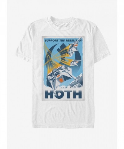 Star Wars Support Tee - White Men's Lightweight Cotton