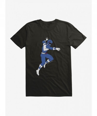 Mighty Morphin Power Rangers Blue Ranger Lightweight Tee for Men