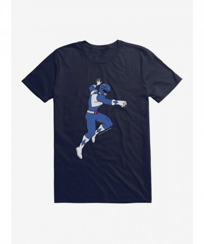 Mighty Morphin Power Rangers Blue Ranger Lightweight Tee for Men