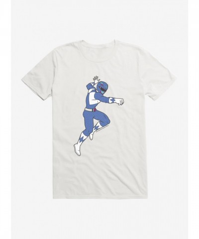 Mighty Morphin Power Rangers Blue Ranger Lightweight Tee for Men