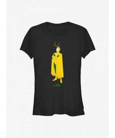 Marvel Old Loki Hero Lightweight T-Shirt for Girls