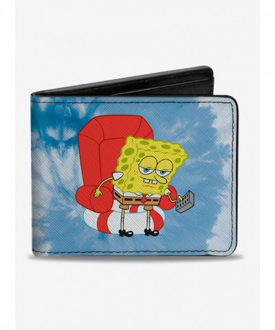 SpongeBob SquarePants Unisex Bifold Wallet with 5 Card Slots