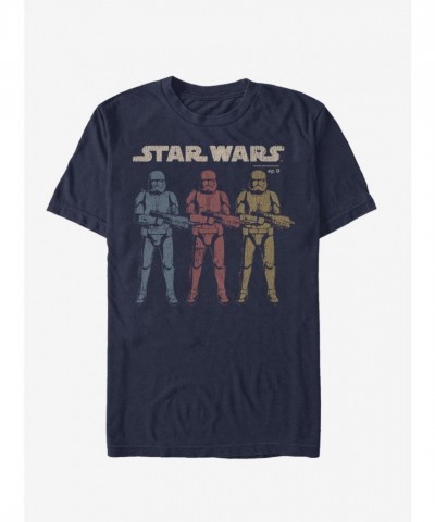 Star Wars The Rise of Skywalker On Guard T-Shirt - Men's Lightweight Blue