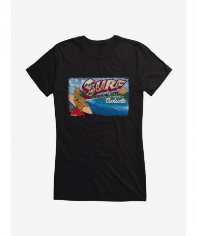 Scooby-Doo Crystal Cove Mystery Beach Coolsville Girls Lightweight Tee