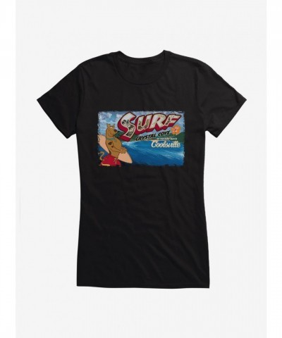 Scooby-Doo Crystal Cove Mystery Beach Coolsville Girls Lightweight Tee