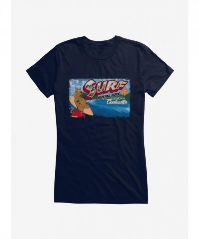 Scooby-Doo Crystal Cove Mystery Beach Coolsville Girls Lightweight Tee