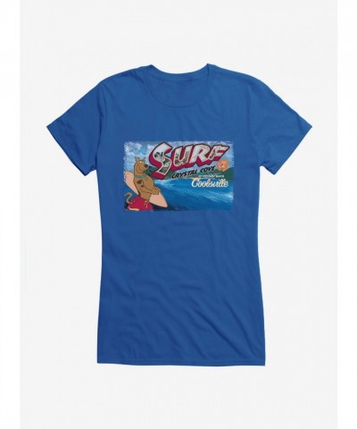 Scooby-Doo Crystal Cove Mystery Beach Coolsville Girls Lightweight Tee