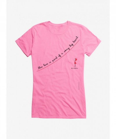 Nina and Other Little Things Big Heart Girls T-Shirt