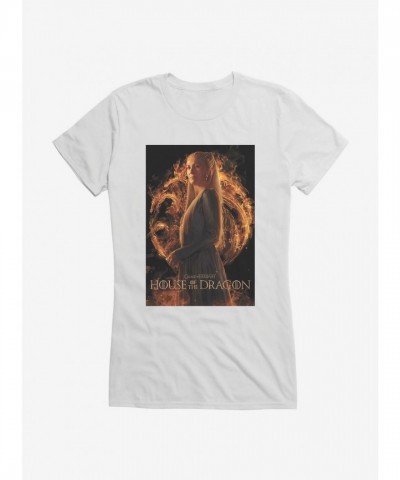 House of the Dragon Rhaenys Velaryon Girls Soft Cotton T-Shirt