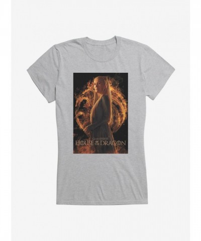 House of the Dragon Rhaenys Velaryon Girls Soft Cotton T-Shirt