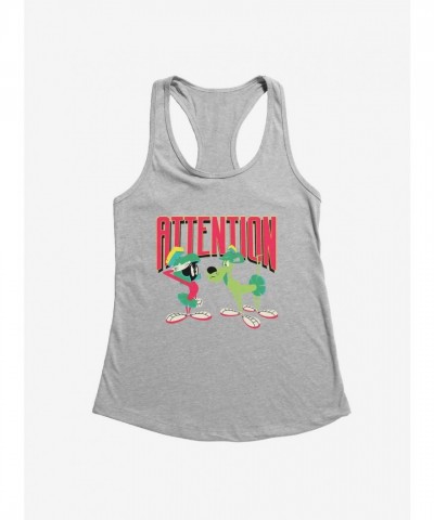 Looney Tunes Marvelous Marvin The Martian & K-9 Girls Junior Tank Top
