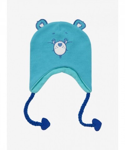 Care Bears Grumpy Bear Cozy Tassel Beanie for Kids