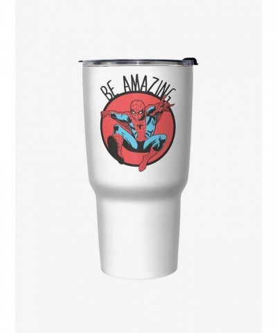 Marvel Be Amazing Spider-Man Travel Mug - White