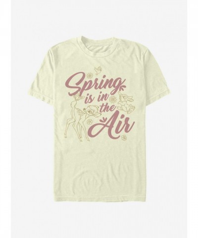 Disney Bambi Spring Forest Men's T-Shirt - Beige